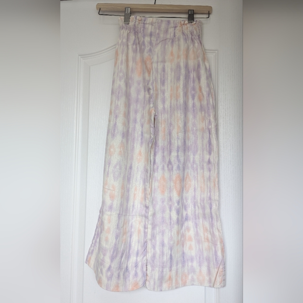 Zara kids pull on pants in tiedye print. Size US 13-14 (164cm)